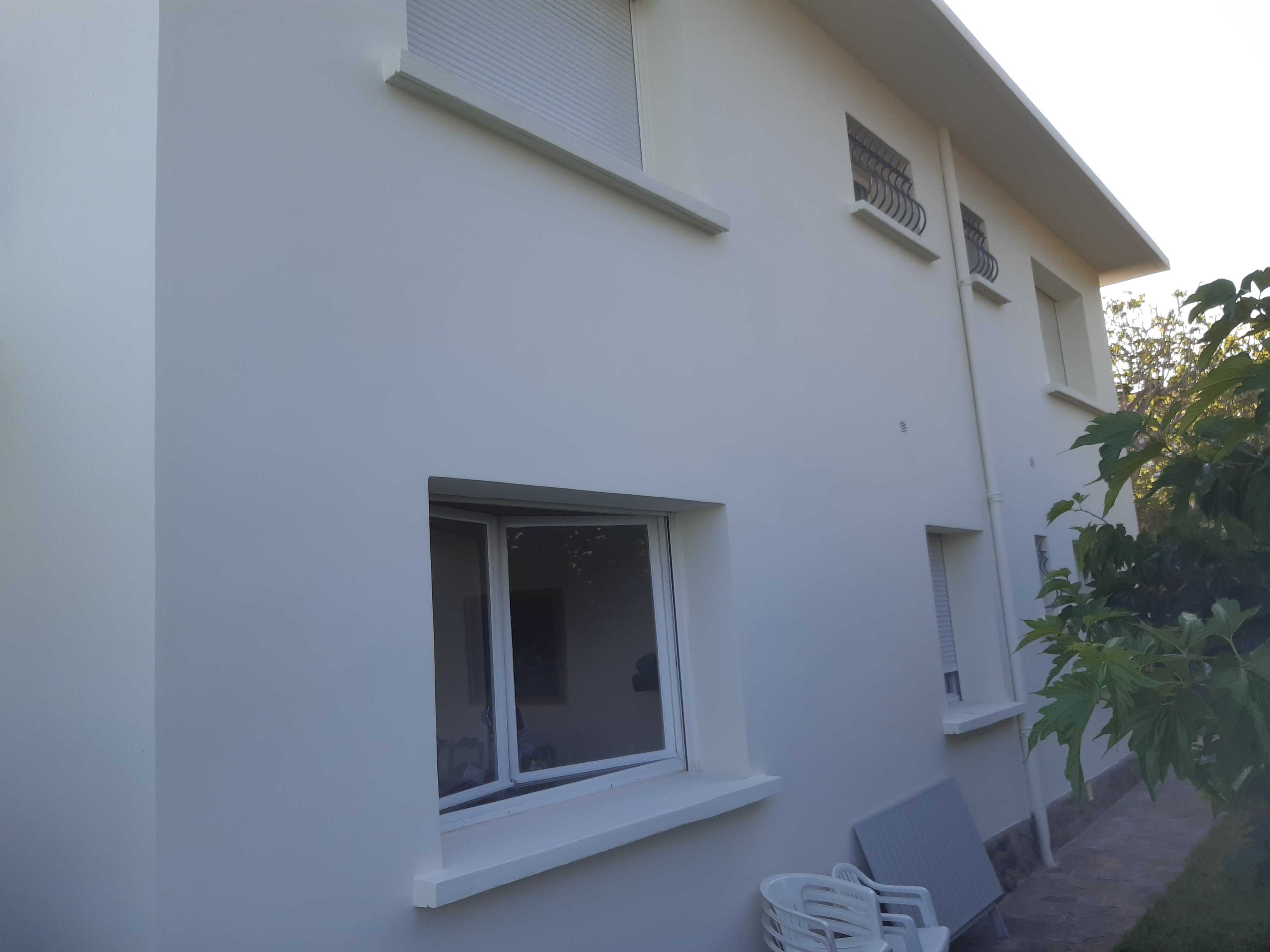 Façade lissée